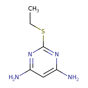 2 ETHYLMERCAPTO-4,6-DIAMINOPYRIMIDINE