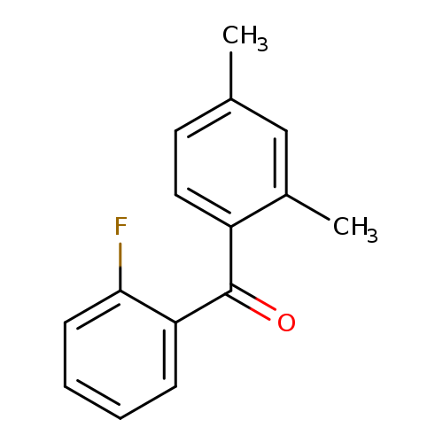 (2,4-Dimethyl-phenyl)-(2-fluoro-phenyl)-methanone