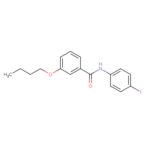 3-butoxy-N-(4-iodophenyl)benzamide