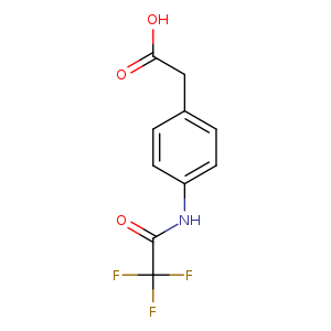 2-[4-(trifluoroacetamido)phenyl]acetic acid