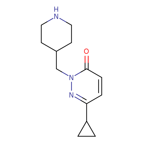 6-cyclopropyl-2-[(piperidin-4-yl)methyl]-2,3-dihydropyridazin-3-one