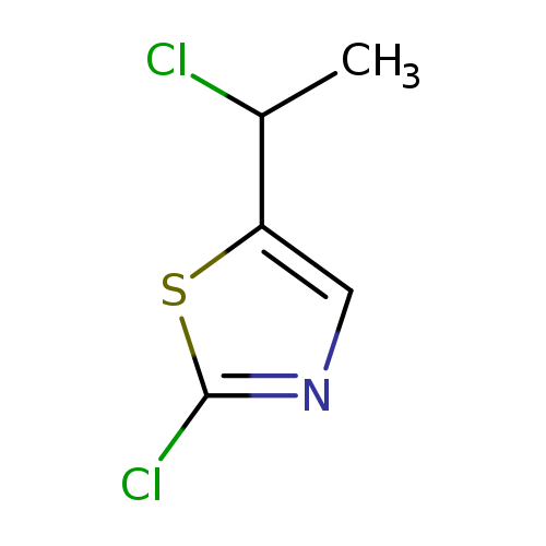 2-Chloro-5-(1-chloroethyl)-1,3-thiazole