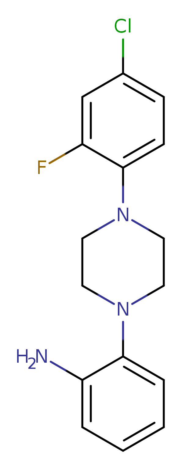 2-[4-(4-Chloro-2-fluorophenyl)-1-piperazinyl]aniline