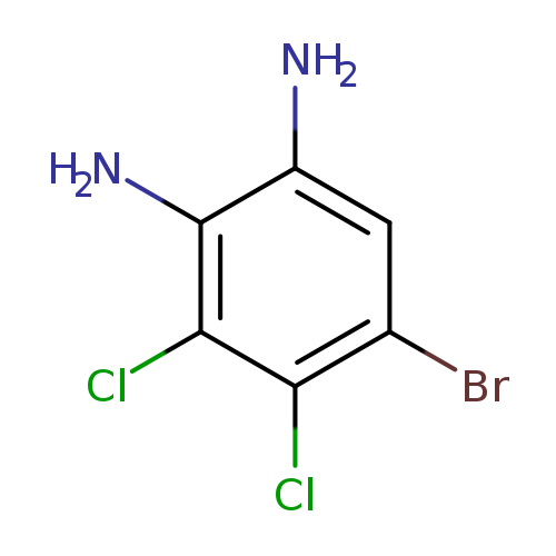 5-bromo-3,4-dichlorobenzene-1,2-diamine