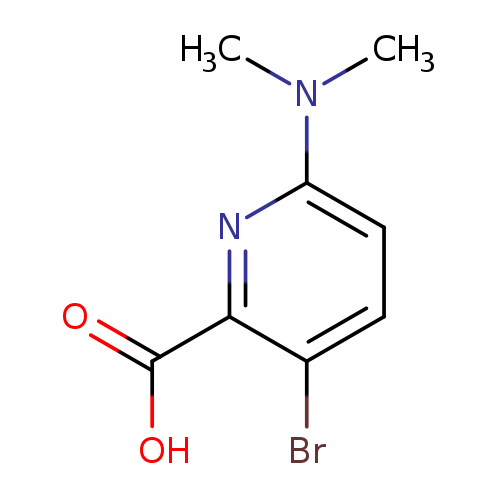 3-bromo-6-(dimethylamino)pyridine-2-carboxylicacid