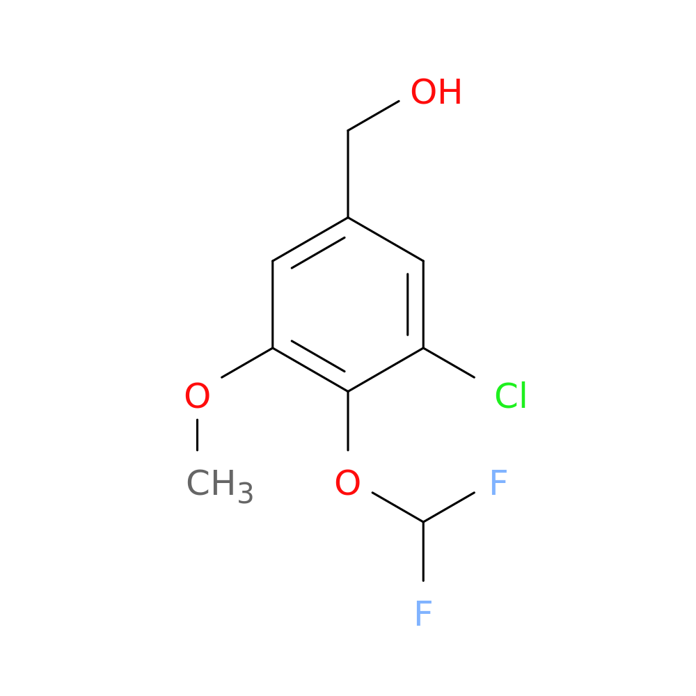 [3-Chloro-4-(difluoromethoxy)-5-methoxyphenyl]methanol