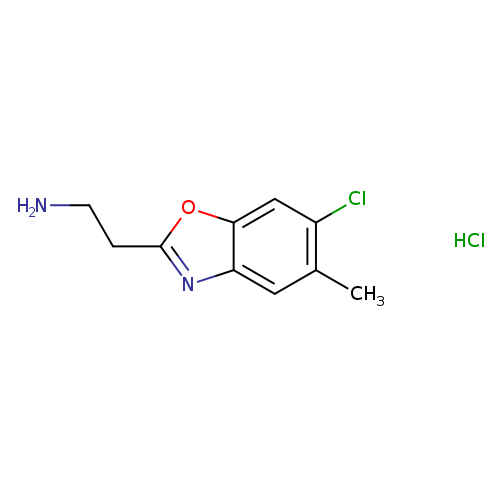 2-(6-Chloro-5-methylbenzo[d]oxazol-2-yl)ethanamine hydrochloride