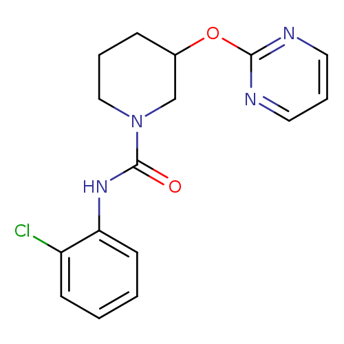 N-(2-chlorophenyl)-3-(pyrimidin-2-yloxy)piperidine-1-carboxamide