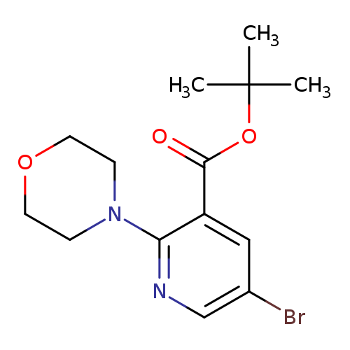 5-Bromo-2-morpholin-4-yl-nicotinic acid tert-butyl ester