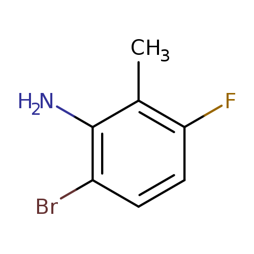 6-Bromo-3-fluoro-2-methylaniline
