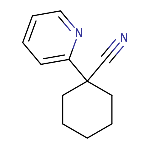 1-(Pyridin-2-yl)cyclohexanecarbonitrile