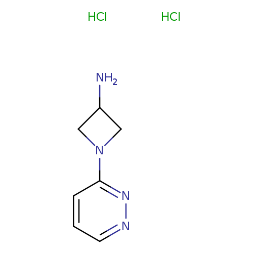 1-(pyridazin-3-yl)azetidin-3-amine dihydrochloride