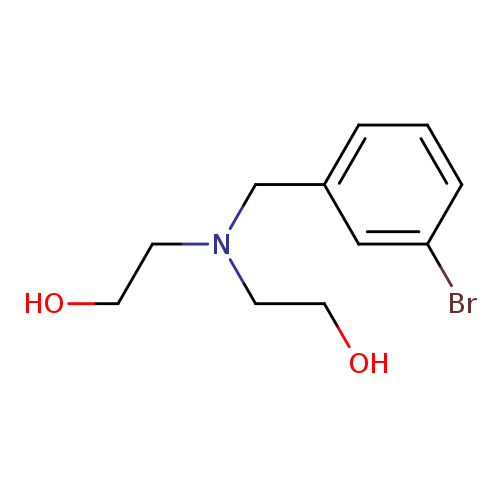 Ethanol, 2,2′-[[(3-bromophenyl)methyl]imino]bis-