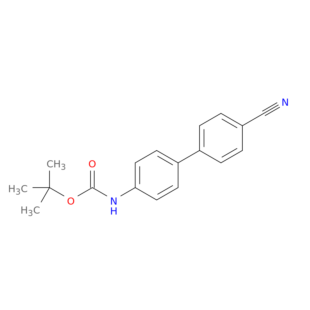 4-(4'-Cyanophenyl)-1-n-boc-aniline