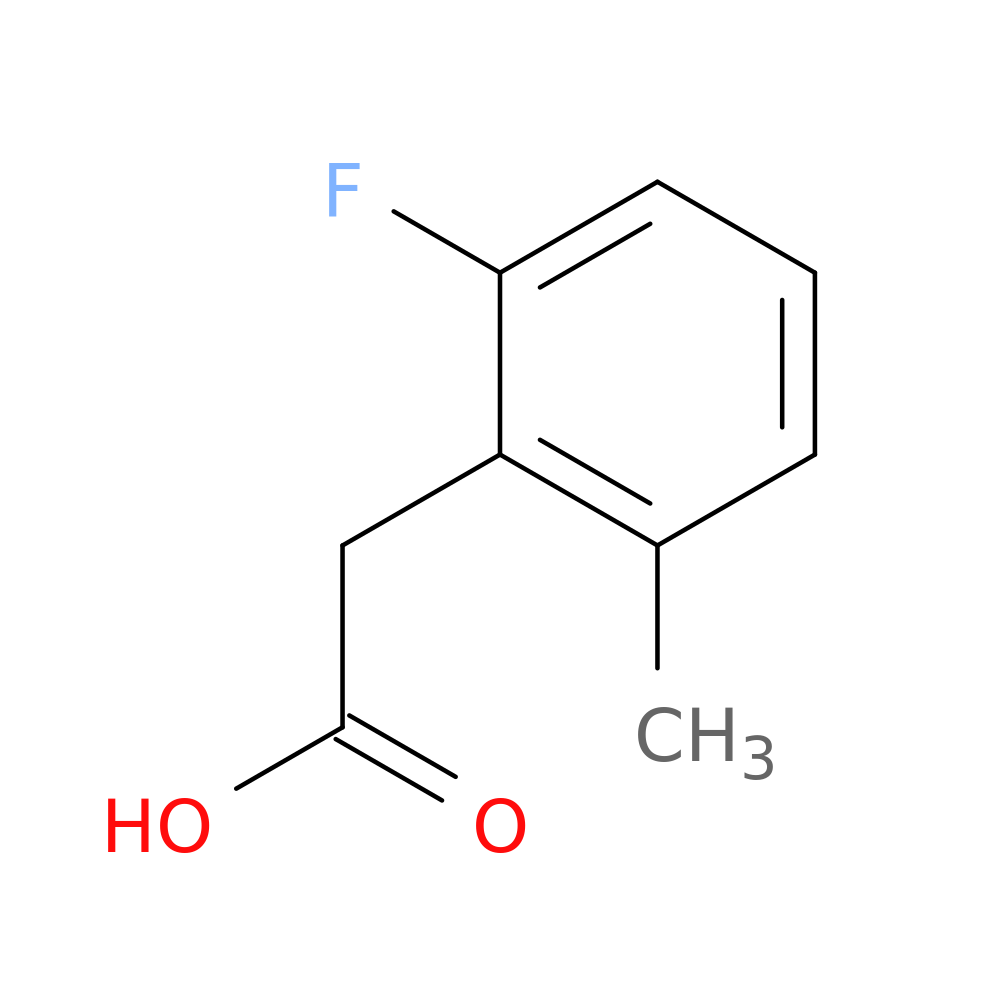 2-(2-Fluoro-6-methylphenyl)acetic acid