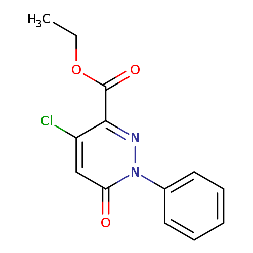 Ethyl 4-chloro-6-oxo-1-phenyl-1,6-dihydropyridazine-3-carboxylate