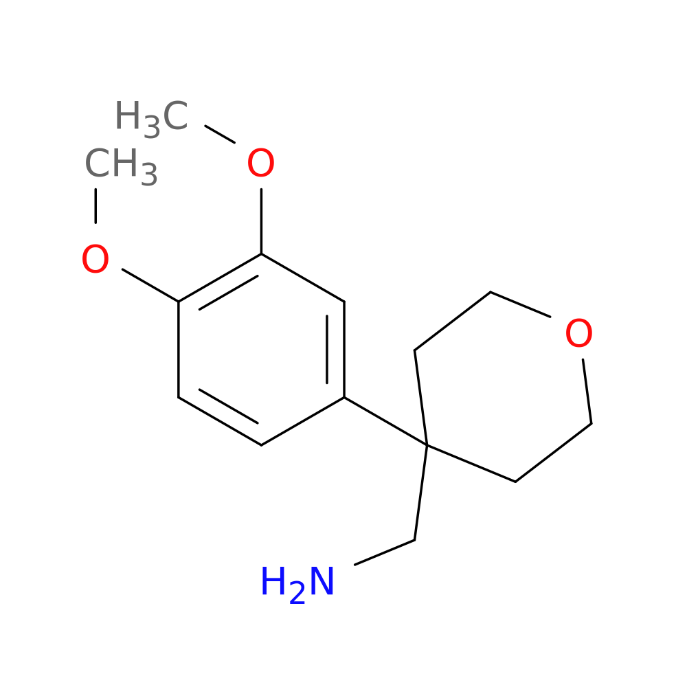 ([4-(3,4-Dimethoxyphenyl)tetrahydro-2h-pyran-4-yl]methyl)amine hydrochloride