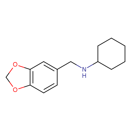 N-(2H-1,3-benzodioxol-5-ylmethyl)cyclohexanamine