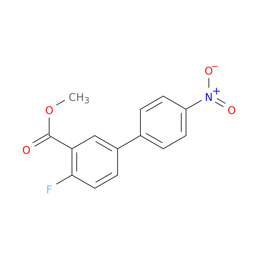 Methyl 2-fluoro-5-(4-nitrophenyl)benzoate