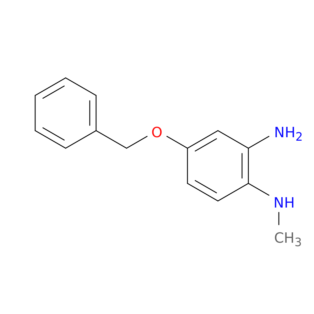 4-Benzyloxy-n1-methyl-benzene-1,2-diamine