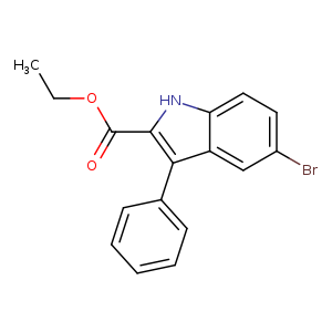 Ethyl 5-bromo-3-phenyl-1h-indole-2-carboxylate