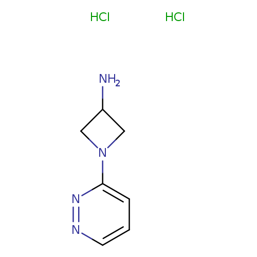 1-(pyridazin-3-yl)azetidin-3-amine dihydrochloride