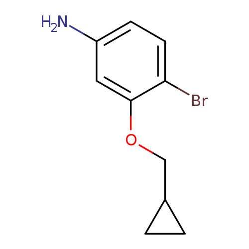 4-bromo-3-(cyclopropylmethoxy)aniline