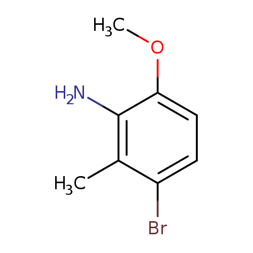 Benzenamine,3-bromo-6-methoxy-2-methyl-