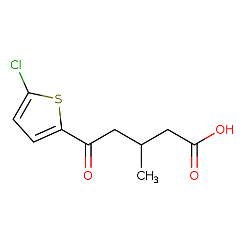 5-(5-Chlorothiophen-2-yl)-3-methyl-5-oxopentanoic acid