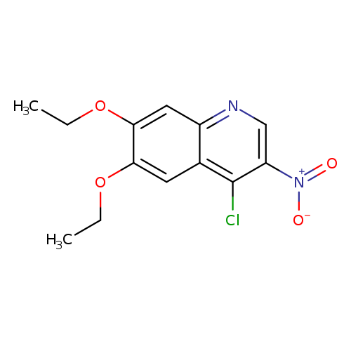 4-chloro-6,7-diethoxy-3-nitroquinoline