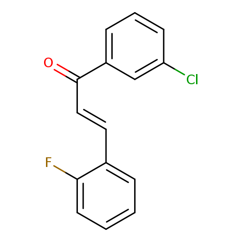 (2E)-1-(3-chlorophenyl)-3-(2-fluorophenyl)prop-2-en-1-one