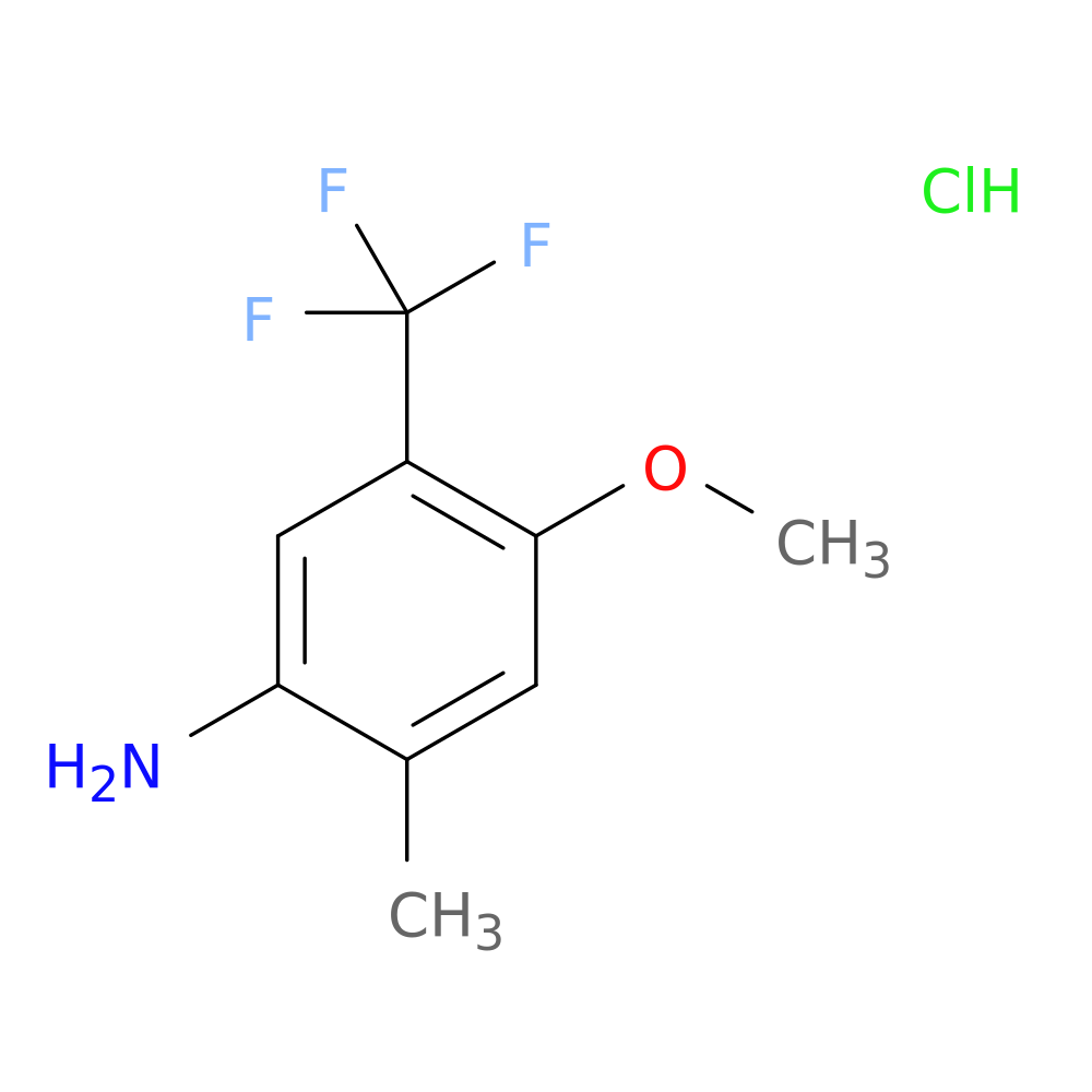 4-methoxy-2-methyl-5-(trifluoromethyl)aniline hydrochloride