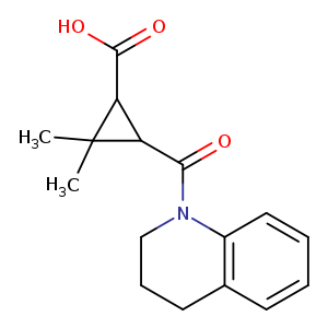 3-(3,4-Dihydroquinolin-1(2h)-ylcarbonyl)-2,2-dimethylcyclopropanecarboxylic acid