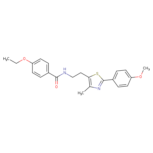 4-ethoxy-N-{2-[2-(4-methoxyphenyl)-4-methyl-1,3-thiazol-5-yl]ethyl}benzamide