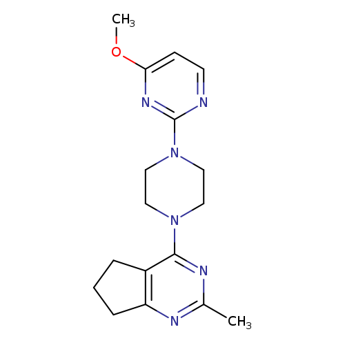 4-methoxy-2-(4-{2-methyl-5H,6H,7H-cyclopenta[d]pyrimidin-4-yl}piperazin-1-yl)pyrimidine