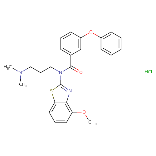 N-[3-(dimethylamino)propyl]-N-(4-methoxy-1,3-benzothiazol-2-yl)-3-phenoxybenzamide hydrochloride