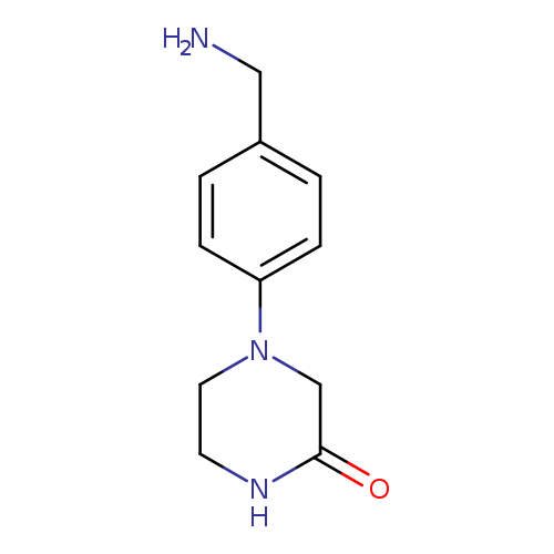 4-[4-(aminomethyl)phenyl]piperazin-2-one