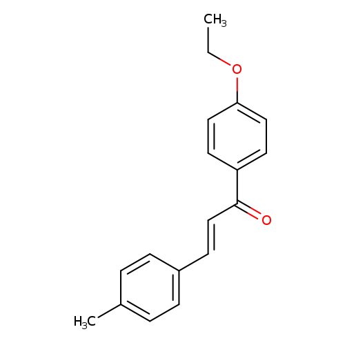 (2E)-1-(4-ethoxyphenyl)-3-(4-methylphenyl)prop-2-en-1-one