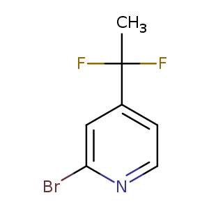 2-Bromo-4-(1,1-difluoroethyl)pyridine