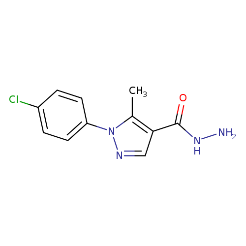 1-(4-Chlorophenyl)-5-methyl-1H-pyrazole-4-carbohydrazide