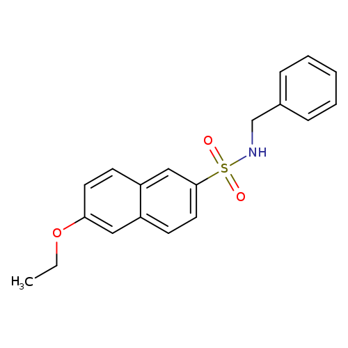 N-benzyl-6-ethoxynaphthalene-2-sulfonamide