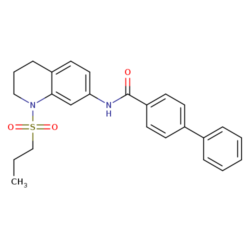 N-[1-(propane-1-sulfonyl)-1,2,3,4-tetrahydroquinolin-7-yl]-[1,1'-biphenyl]-4-carboxamide