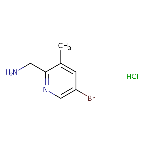 2-Pyridinemethanamine, 5-bromo-3-methyl-, hydrochloride (1:1)