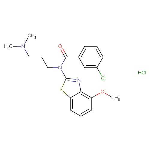 3-chloro-N-[3-(dimethylamino)propyl]-N-(4-methoxy-1,3-benzothiazol-2-yl)benzamide hydrochloride