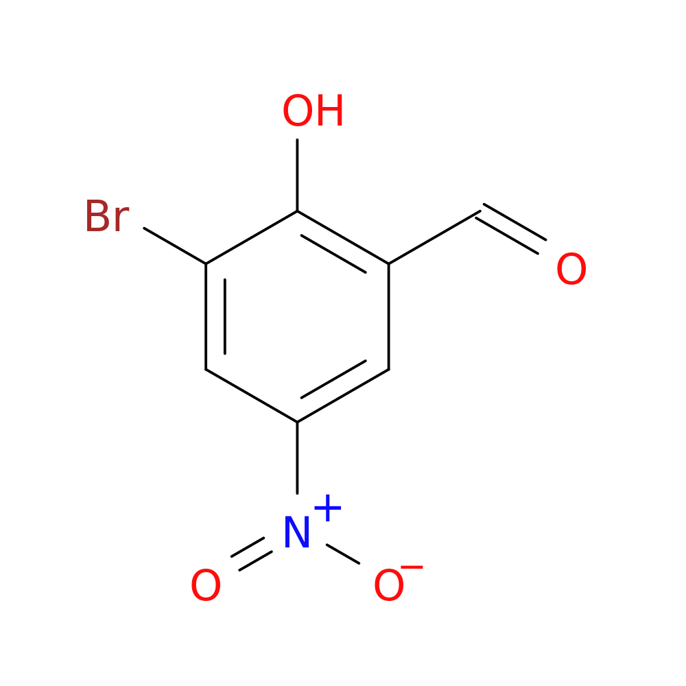 3-Bromo-2-hydroxy-5-nitrobenzaldehyde