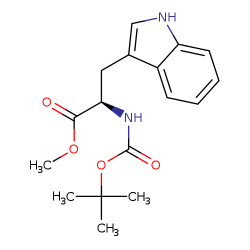 (R)-methyl 2-((tert-butoxycarbonyl)amino)-3-(1H-indol-3-yl)propanoate