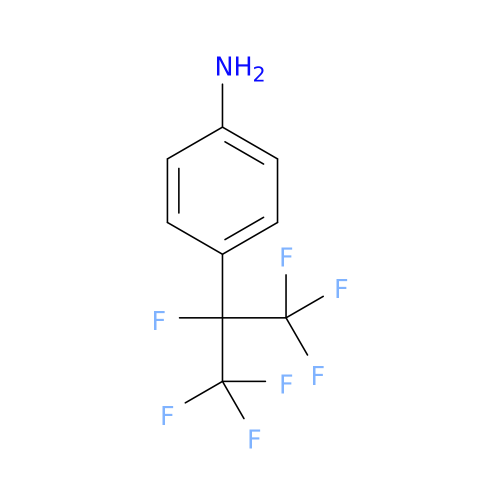 4-(heptafluoropropan-2-yl)aniline