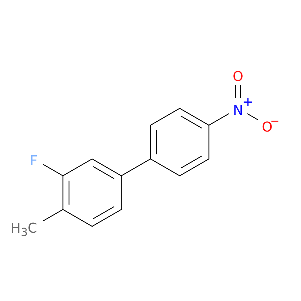 2-Fluoro-1-methyl-4-(4-nitrophenyl)benzene