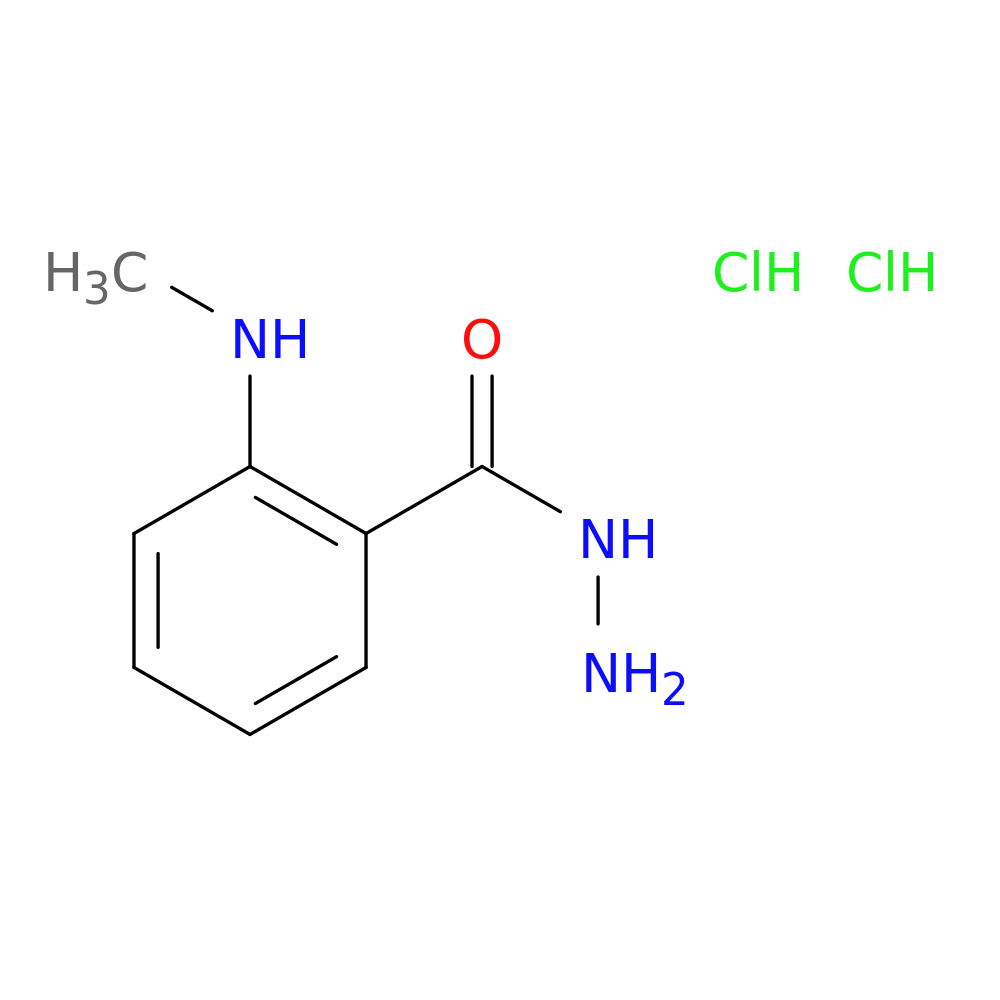 2-(methylamino)benzohydrazide dihydrochloride