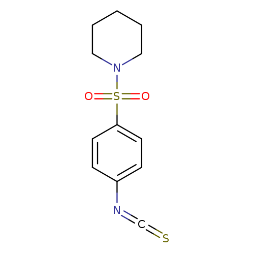 PIPERIDINE,1-[(4-ISOTHIOCYANATOPHENYL)SULFONYL]-